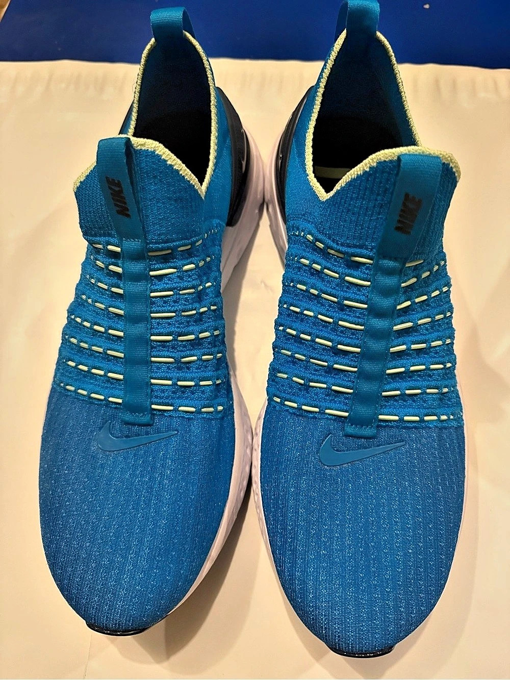 Nike React Phantom Run Flyknit 2 Blue Orbit Men’s 11 NWOT